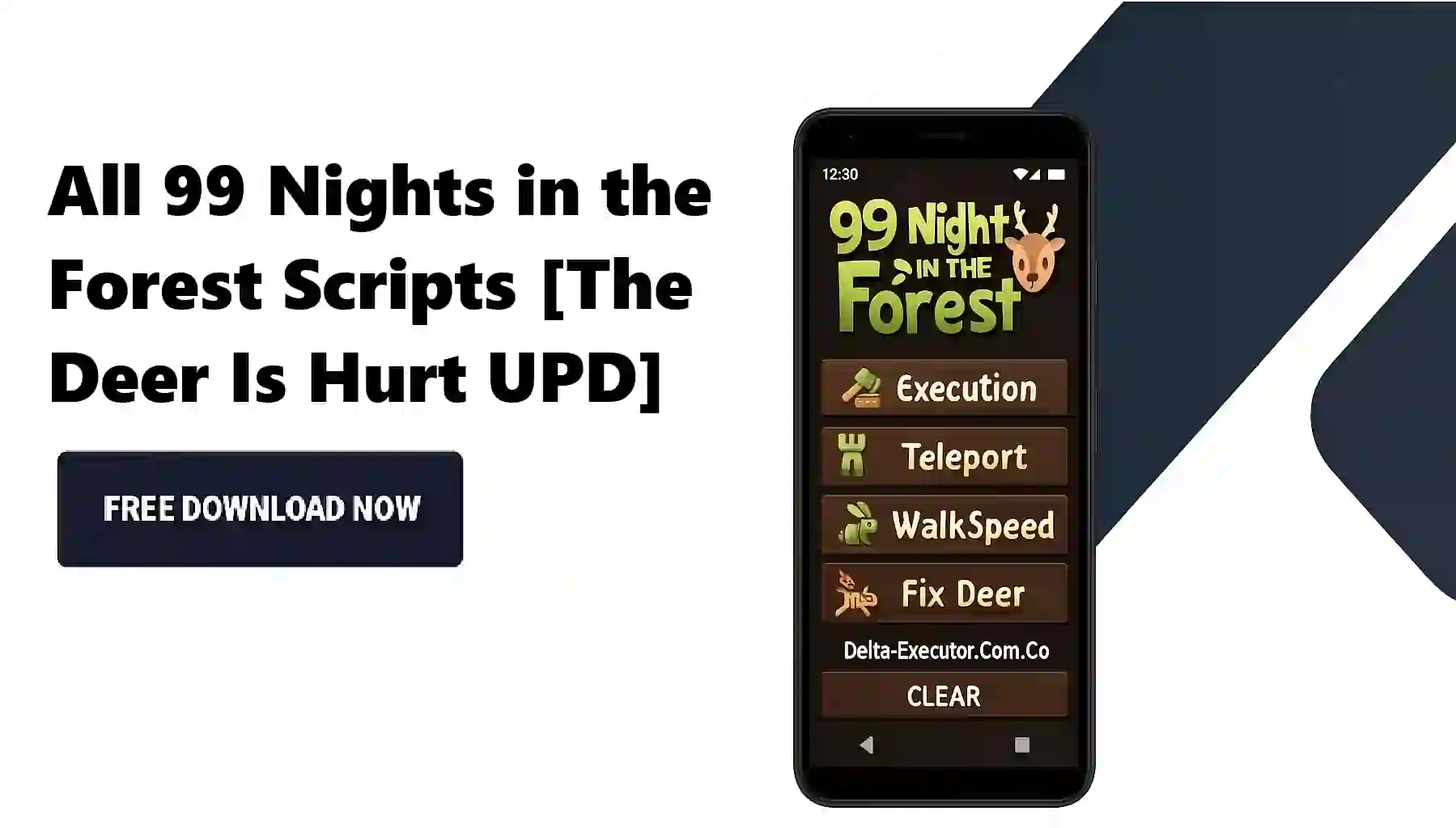 All 99 Nights in the Forest Scripts [The Deer Is Hurt UPD]
